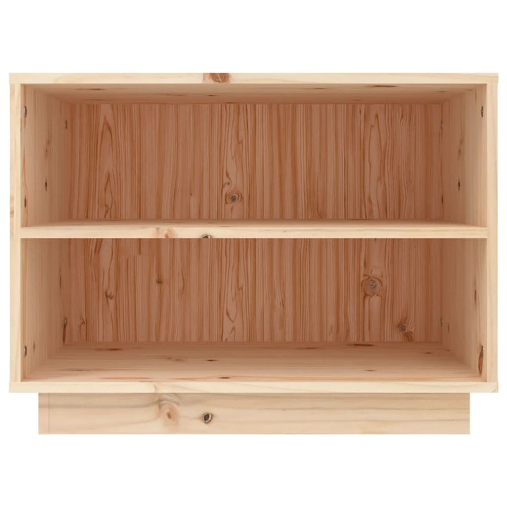 Skoskåp 60X34X45 Cm Massiv Furu