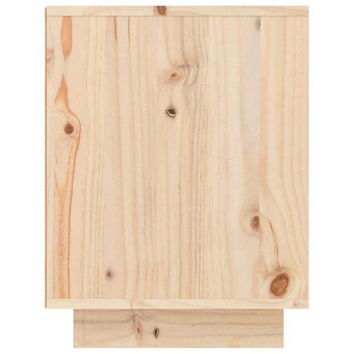 Skoskåp 60X34X45 Cm Massiv Furu
