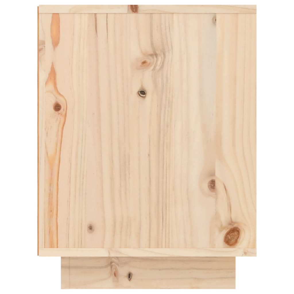 Skoskåp 60X34X45 Cm Massiv Furu