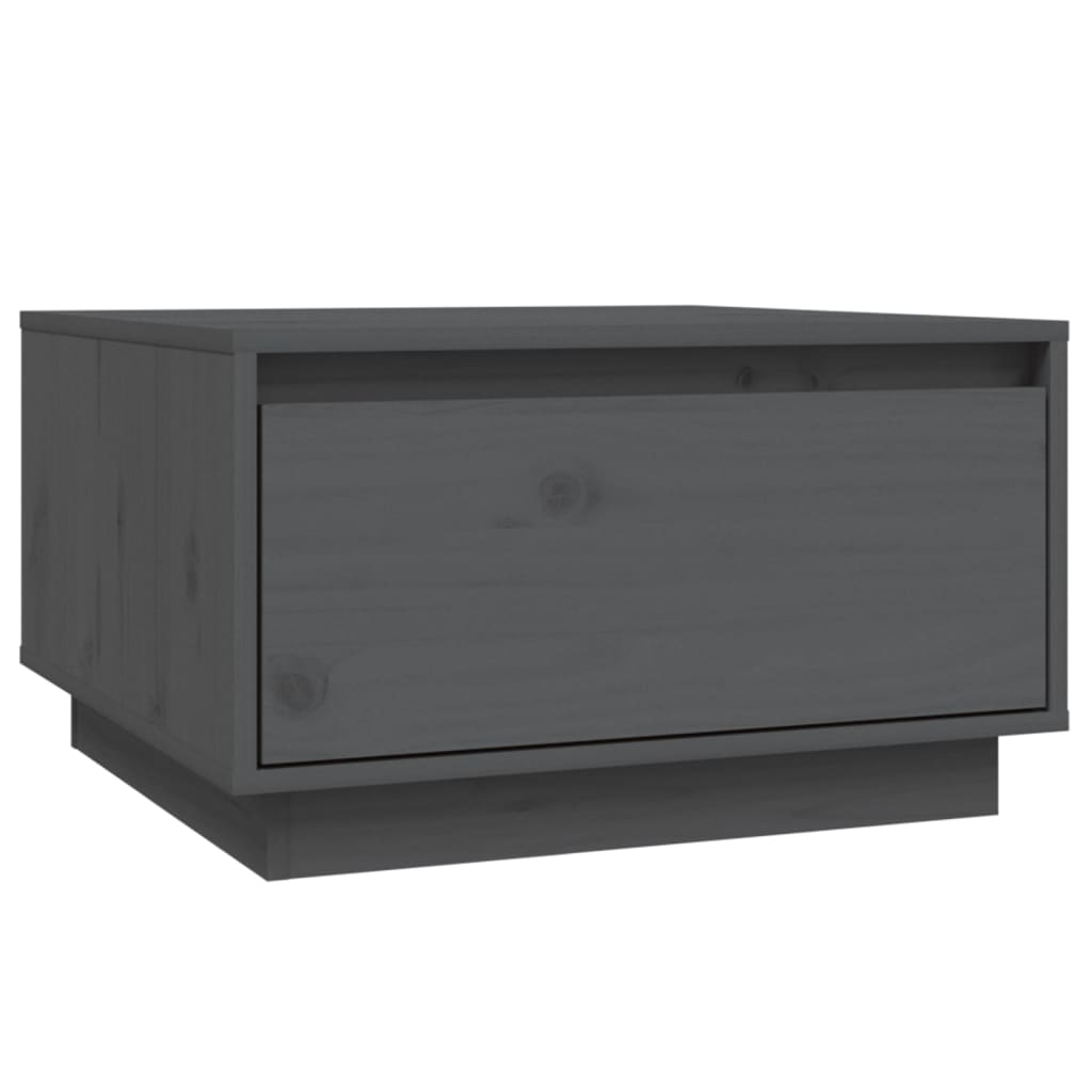 Soffbord 55X56X32 Cm Massivt Furu