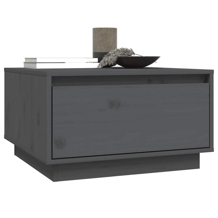 Soffbord 55X56X32 Cm Massivt Furu