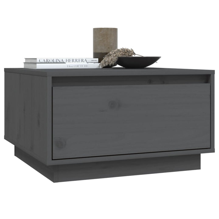 Soffbord 55X56X32 Cm Massivt Furu
