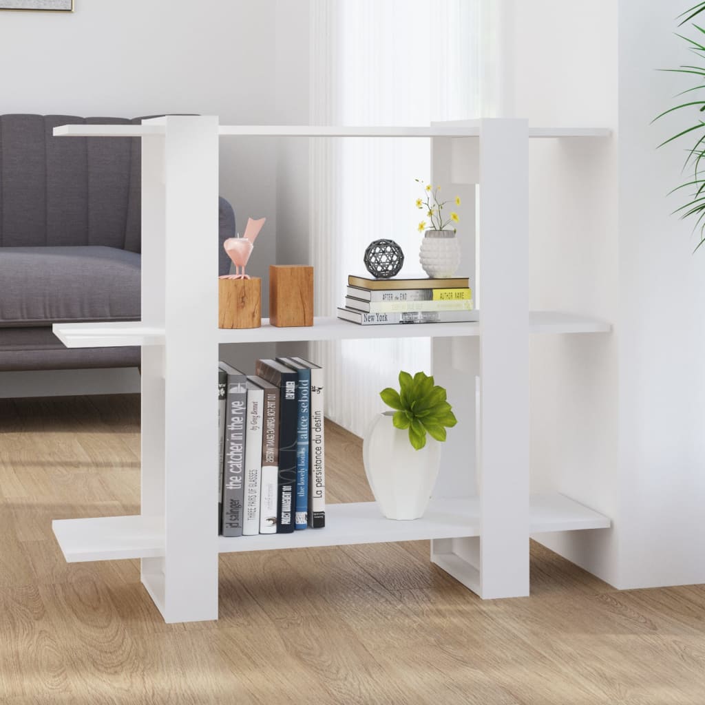 Bokhylla/Rumsavdelare -Ek 100X30X87 Cm
