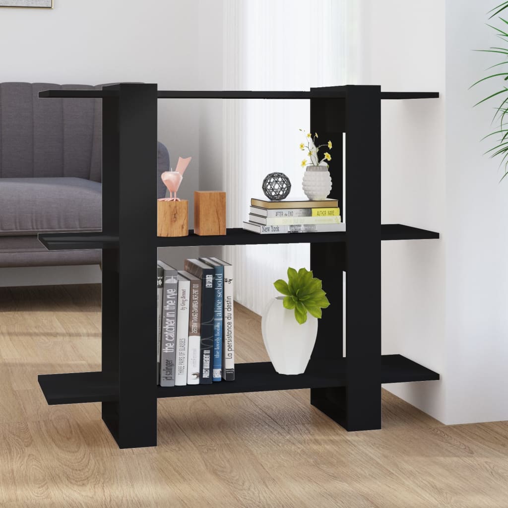 Bokhylla/Rumsavdelare -Ek 100X30X87 Cm