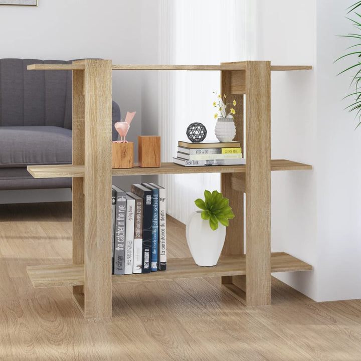 Bokhylla/Rumsavdelare -Ek 100X30X87 Cm