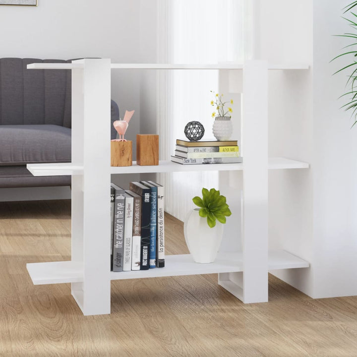 Bokhylla/Rumsavdelare -Ek 100X30X87 Cm