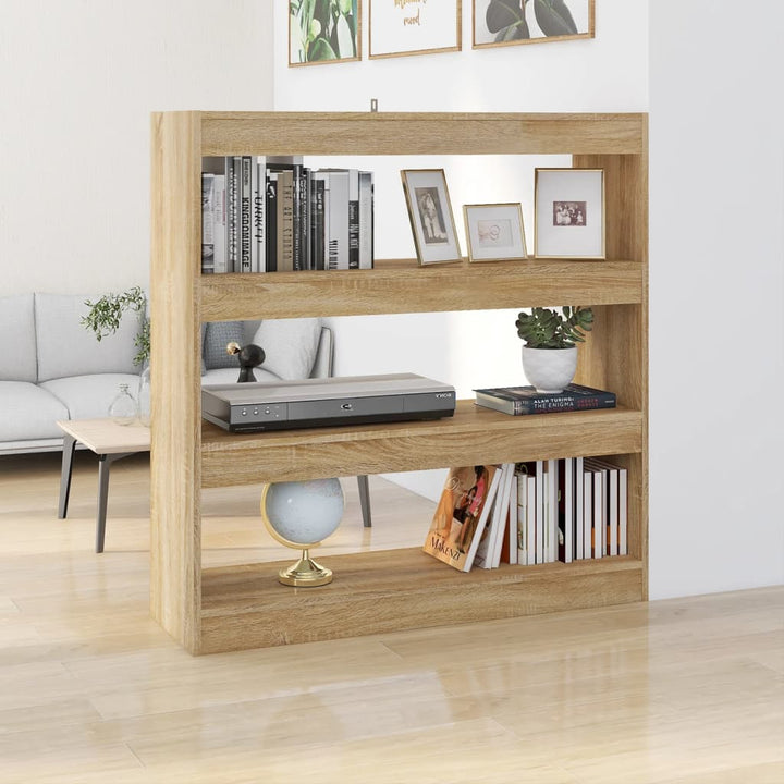 Bokhylla/Rumsavdelare Högglans Vit 100X30X103 Cm