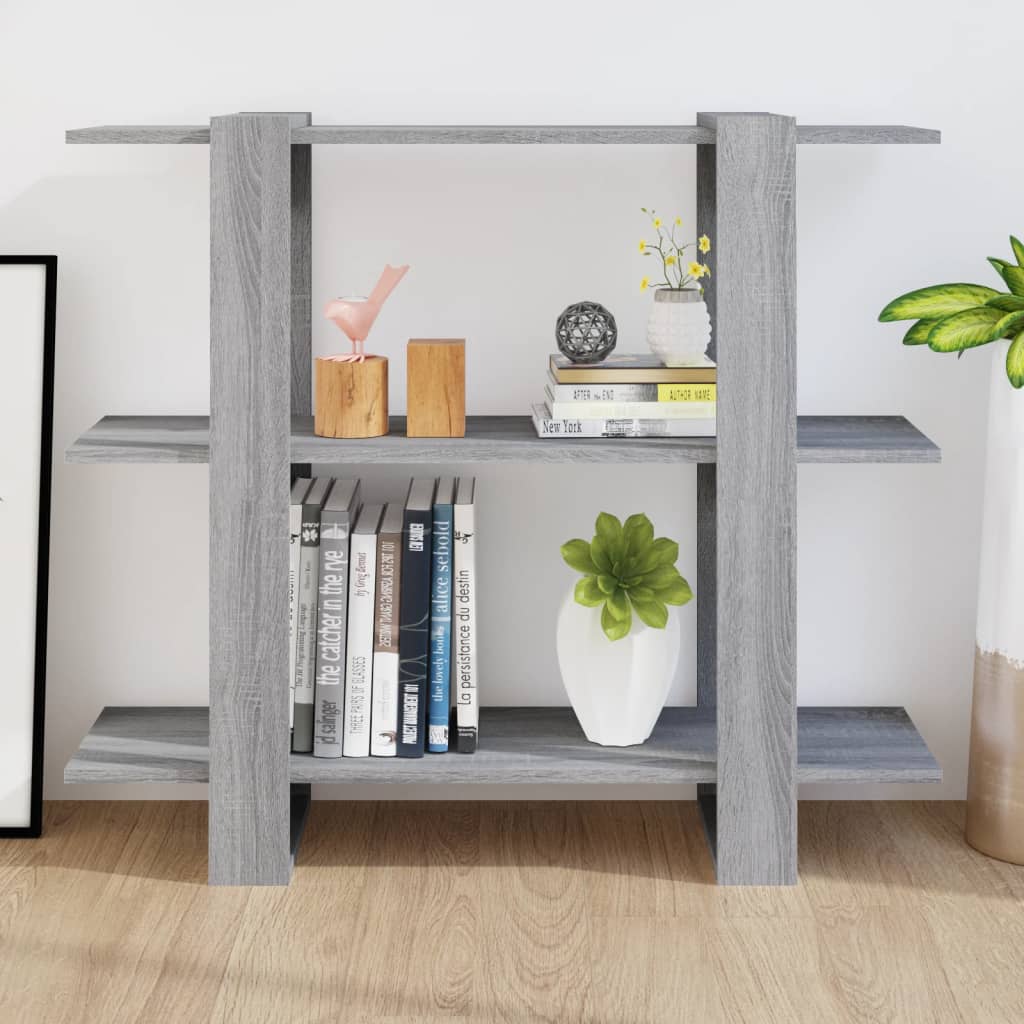 Bokhylla/Rumsavdelare -Ek 100X30X87 Cm