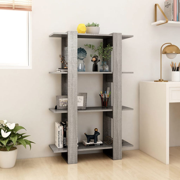Bokhylla/Rumsavdelare -Ek 80X30X123,5 Cm