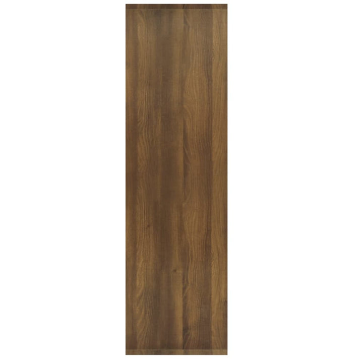 Bokhylla/Rumsavdelare Sonoma-Ek 80X30X103 Cm Konstruerat Trä
