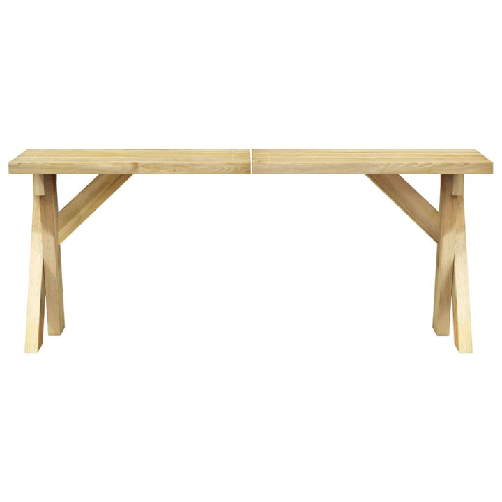 Trädgårdsbänk 110 Cm Impregnerad Furu
