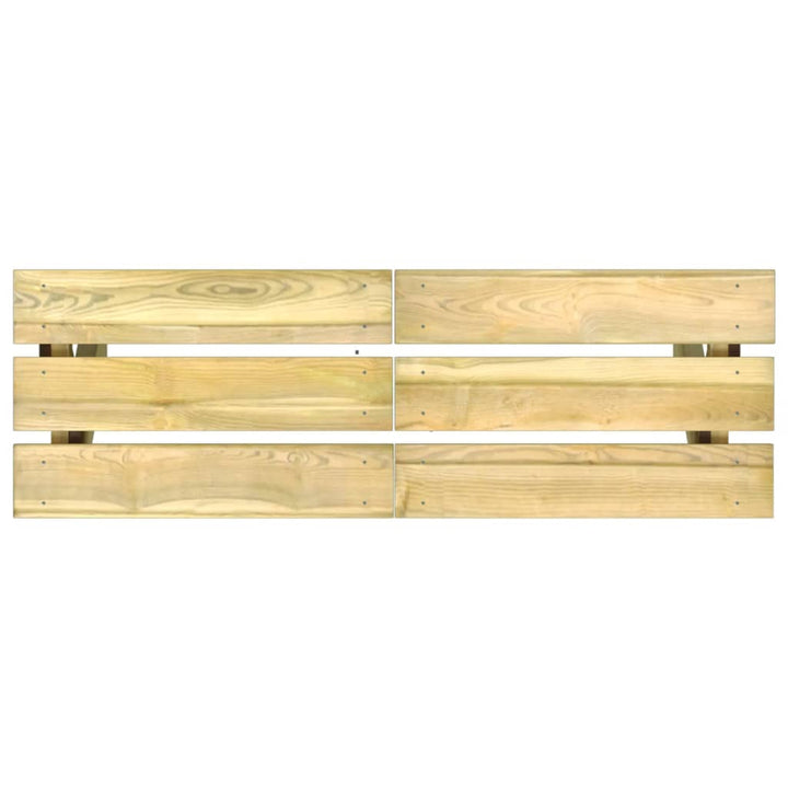 Trädgårdsbänk 110 Cm Impregnerad Furu