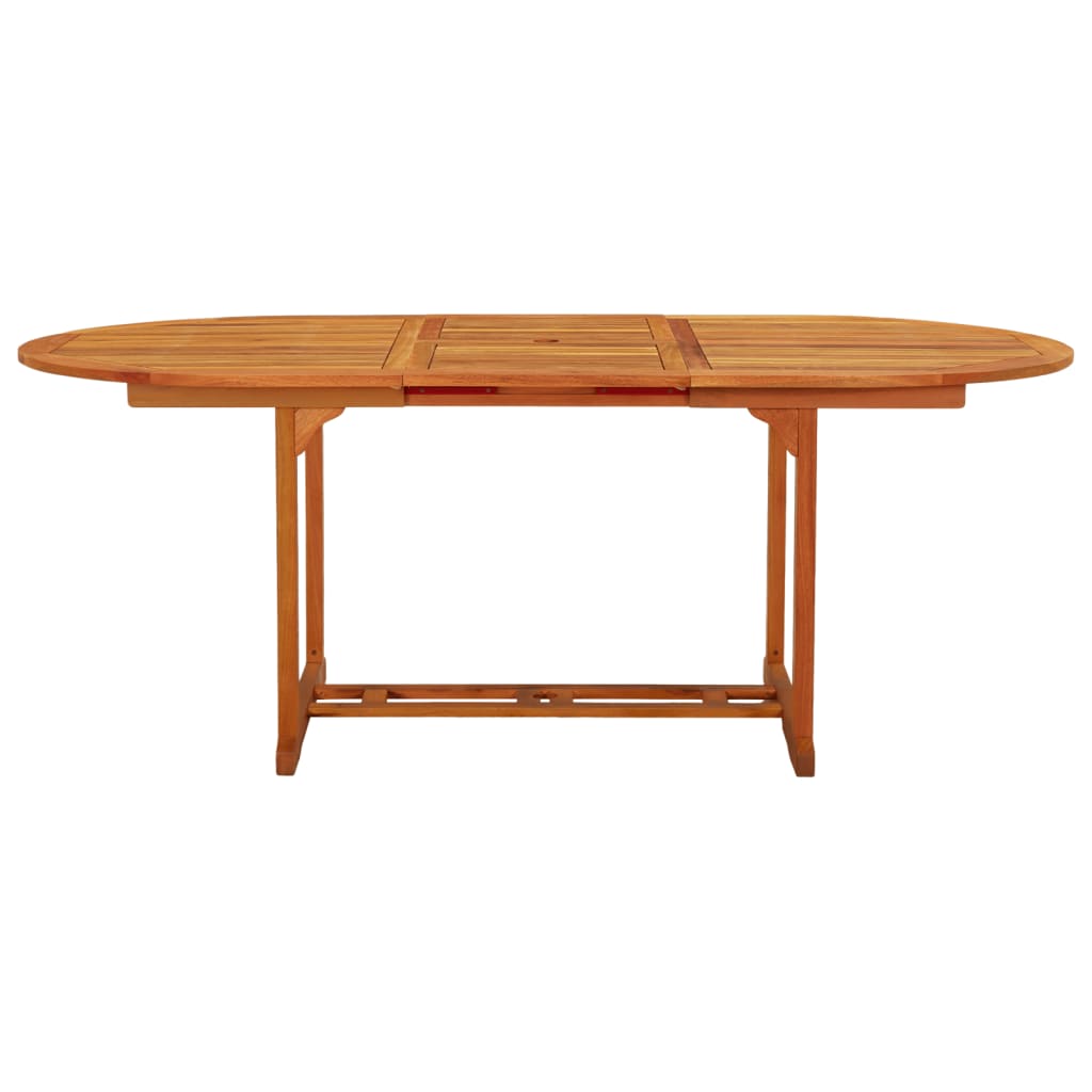 Trädgårdsbord 200X100X75 Massivt Eukalyptusträ