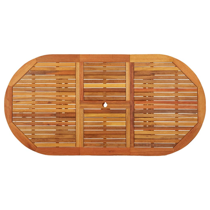 Trädgårdsbord 200X100X75 Massivt Eukalyptusträ
