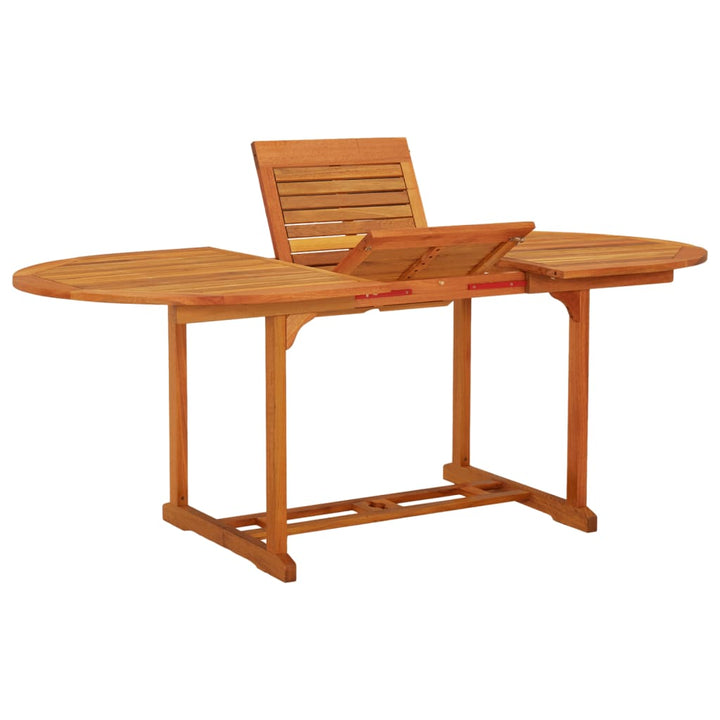 Trädgårdsbord 200X100X75 Massivt Eukalyptusträ