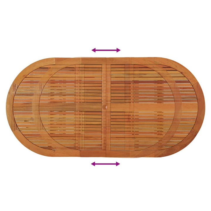 Trädgårdsbord 200X100X75 Massivt Eukalyptusträ