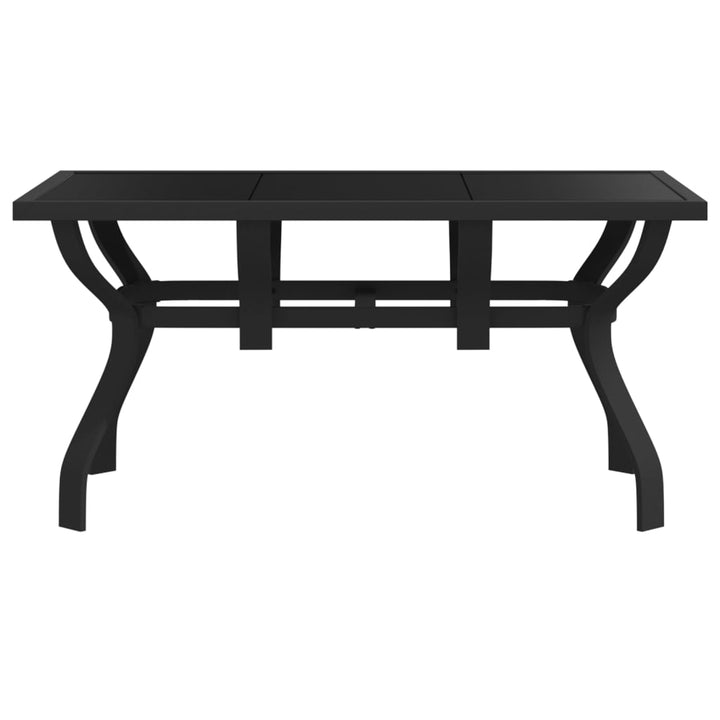 Trädgårdsbord Stål Och Glas
