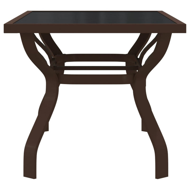 Trädgårdsbord Stål Och Glas