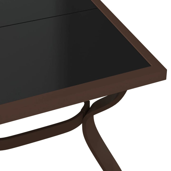 Trädgårdsbord Stål Och Glas