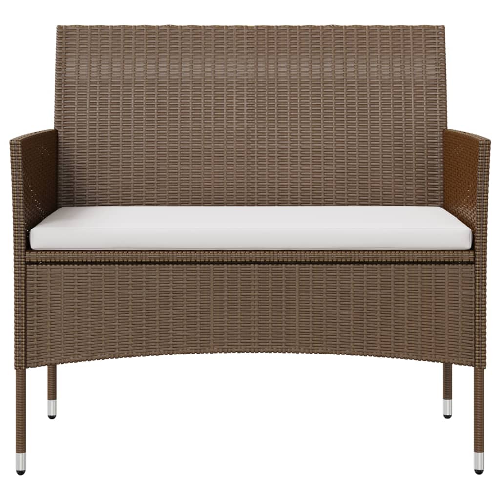 Loungegrupp Med Dynor 8 Delar Konstrotting