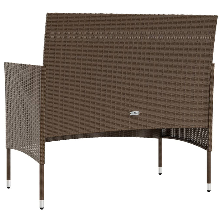 Loungegrupp Med Dynor 8 Delar Konstrotting