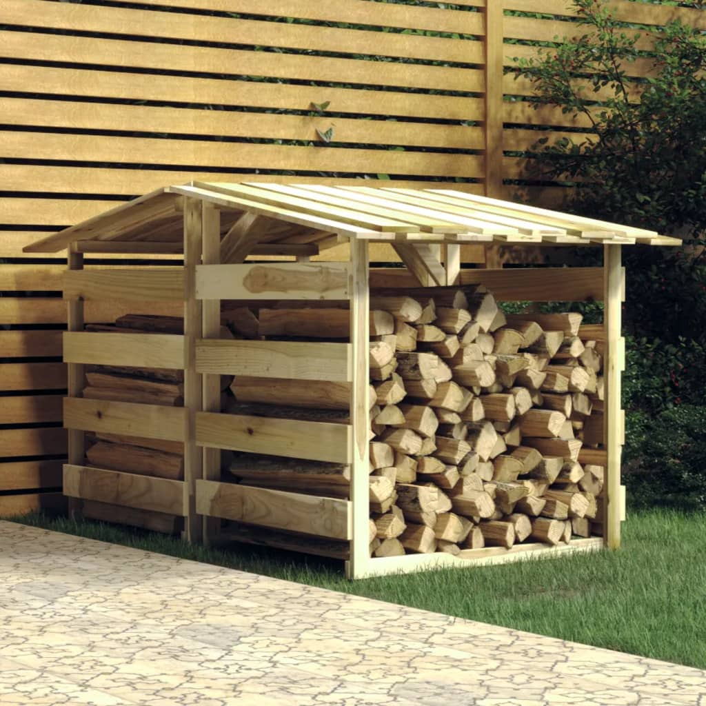 Pergola Med Tak Impregnerad Furu