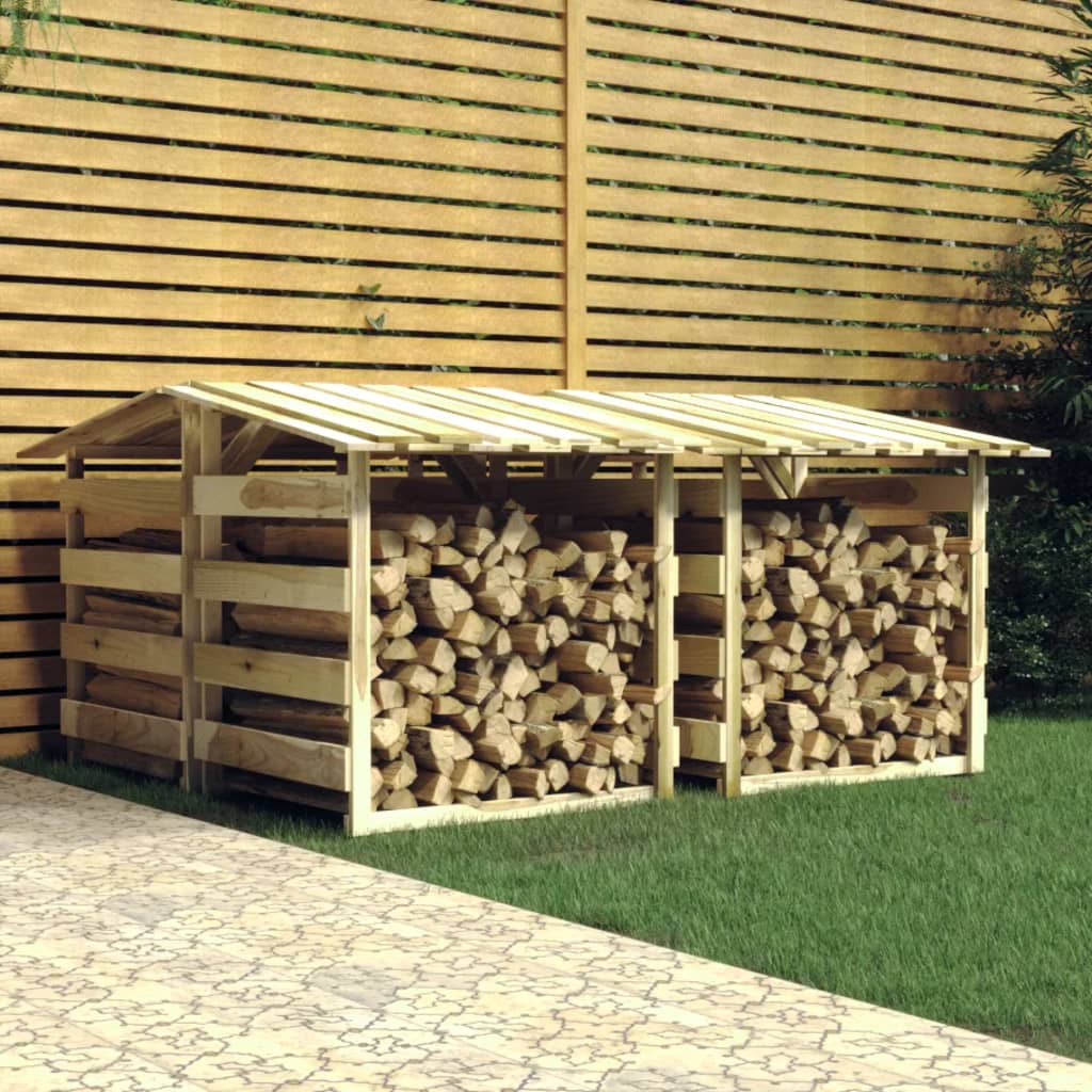 Pergola Med Tak Impregnerad Furu