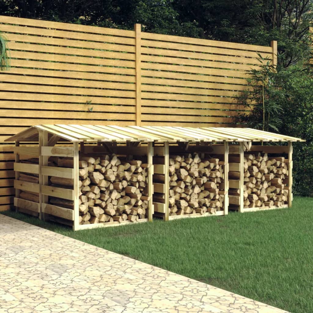 Pergola Med Tak Impregnerad Furu