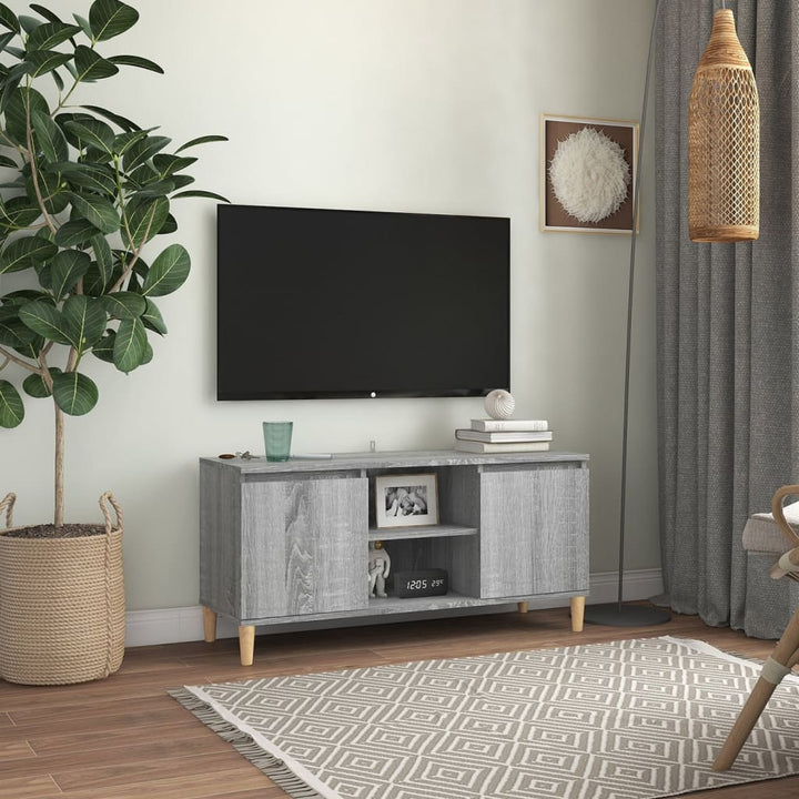 Tv-Bänk Åldrat Trä 102X35X50 Cm Konstruerat Trä