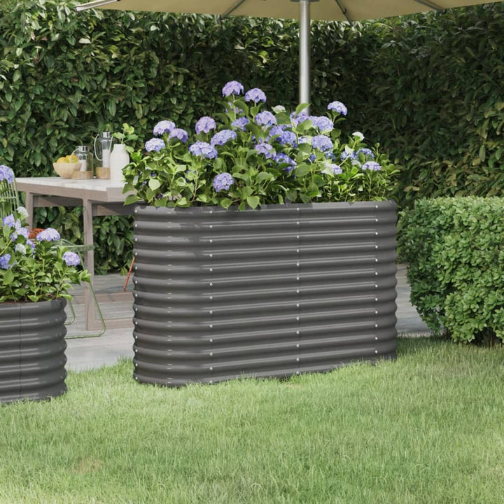 Odlingslåda Galvaniserat Stål