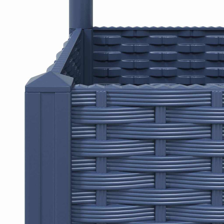 Odlingslåda Med Spaljé 120X40X121,5 Cm Pp