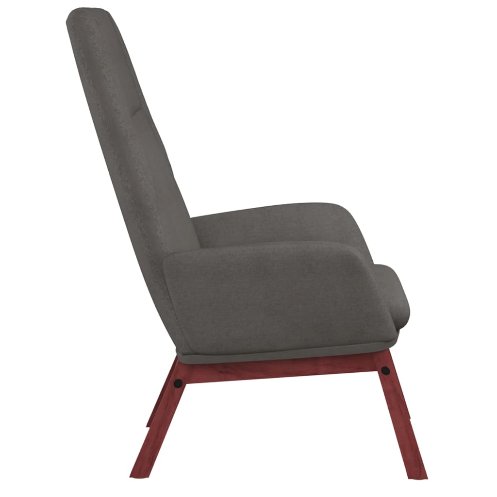 Vilstol Med Fotpall Tyg