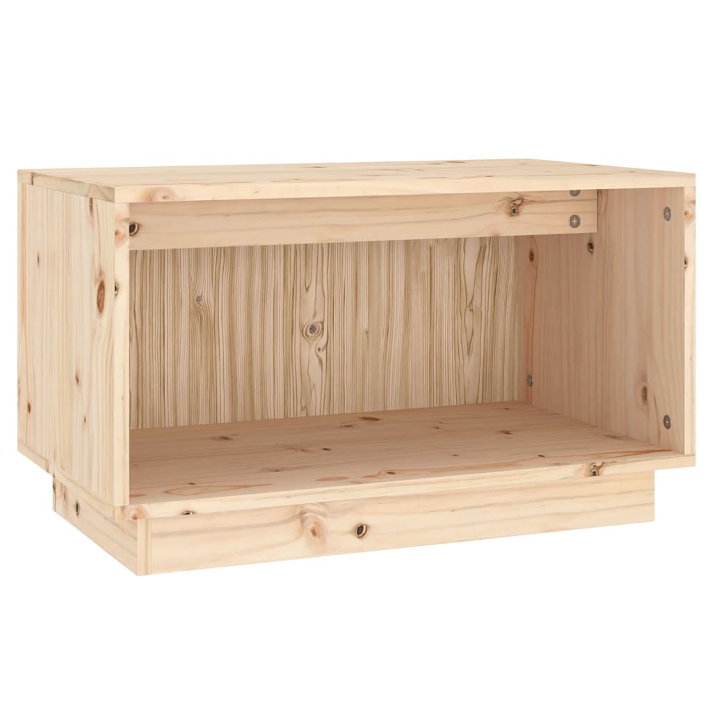 Tv-Bänk 60X35X35 Cm Massiv Furu
