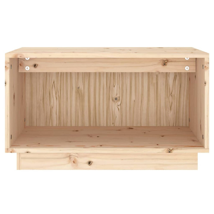Tv-Bänk 60X35X35 Cm Massiv Furu
