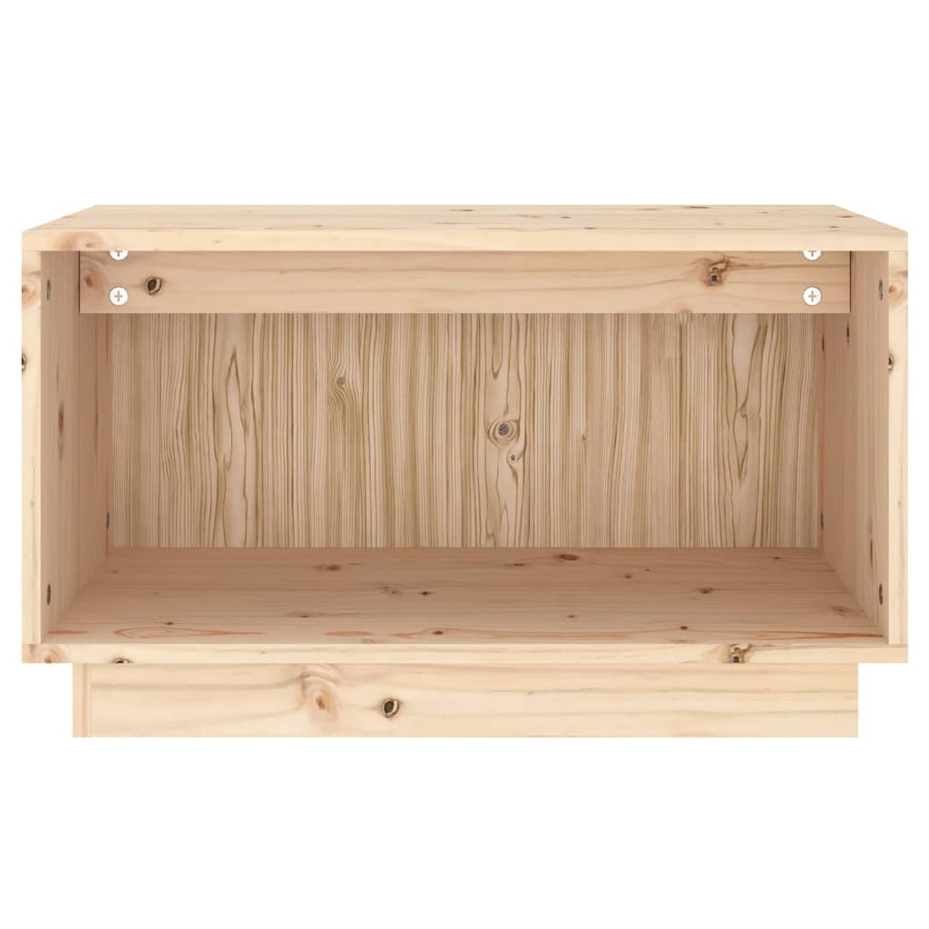 Tv-Bänk 60X35X35 Cm Massiv Furu