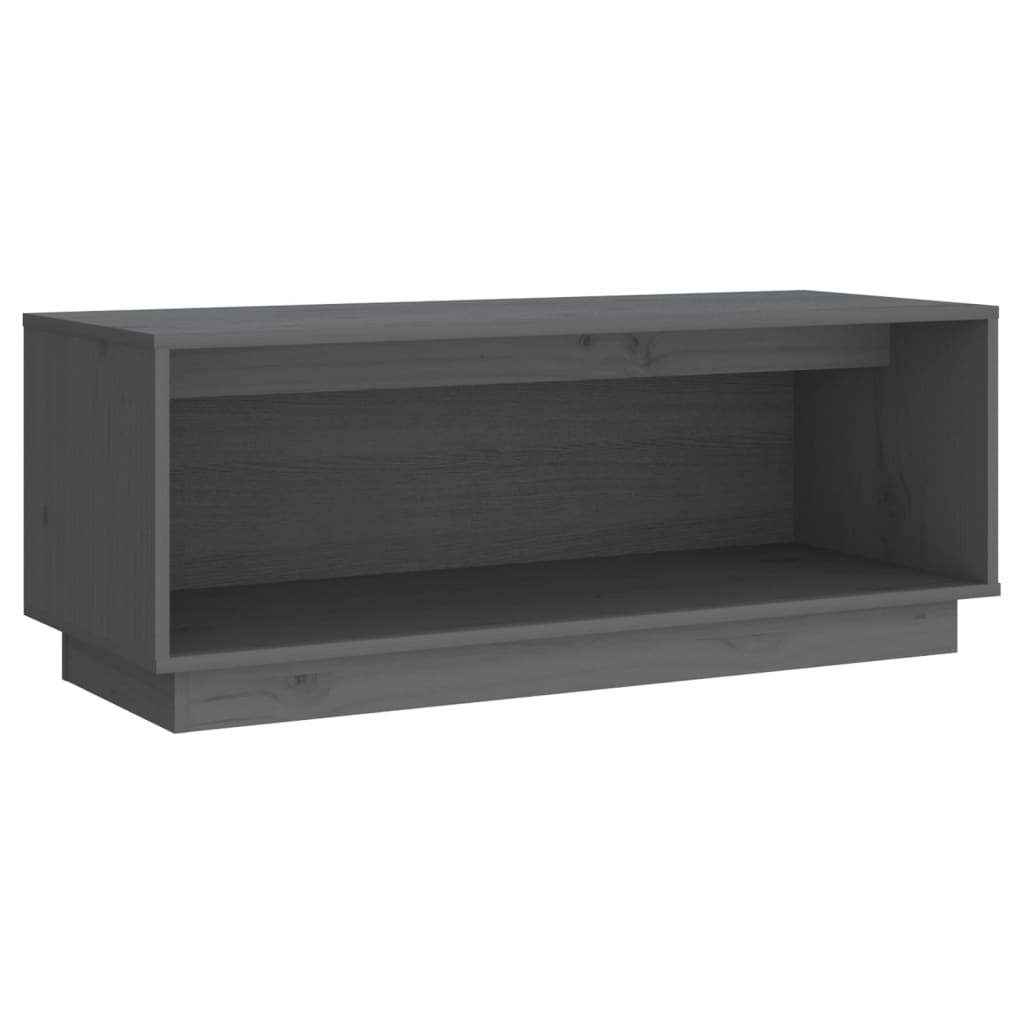 Tv-Bänk 90X35X35 Cm Massiv Furu
