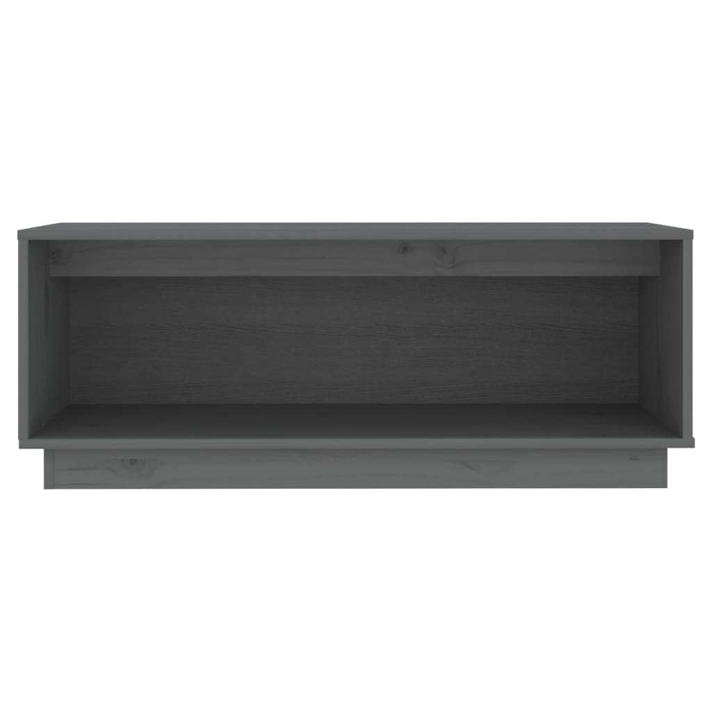 Tv-Bänk 90X35X35 Cm Massiv Furu