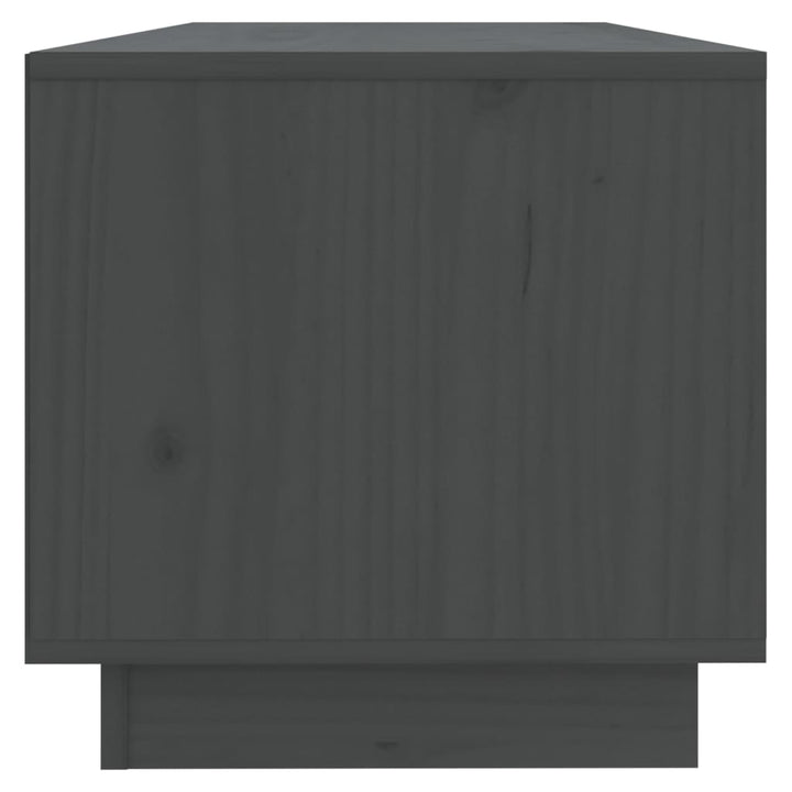 Tv-Bänk 90X35X35 Cm Massiv Furu