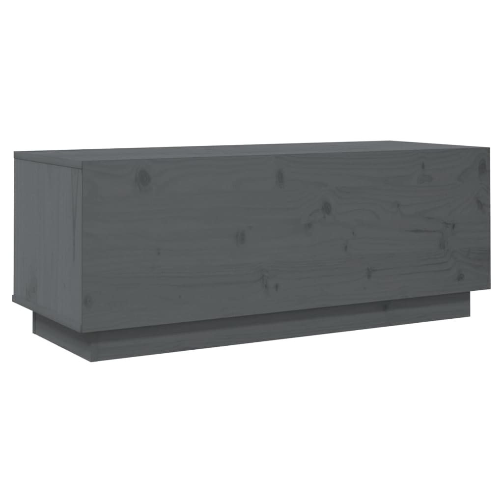 Tv-Bänk 90X35X35 Cm Massiv Furu