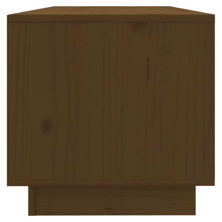 Tv-Bänk 90X35X35 Cm Massiv Furu