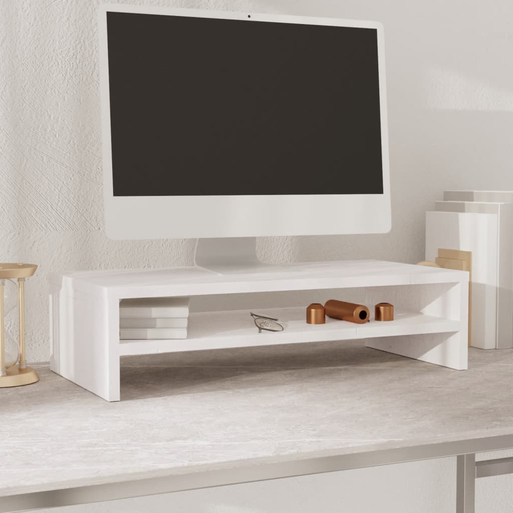 Skärmställ 50X24X13 Cm Massiv Furu