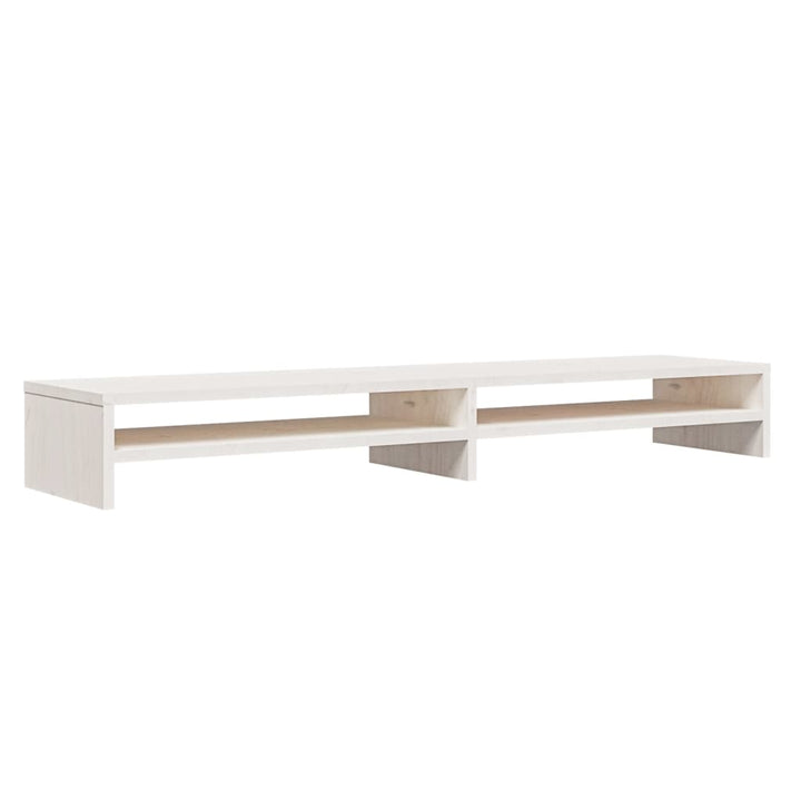 Skärmställ 100X24X13 Cm Massiv Furu