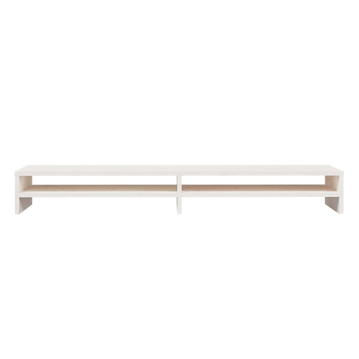 Skärmställ 100X24X13 Cm Massiv Furu