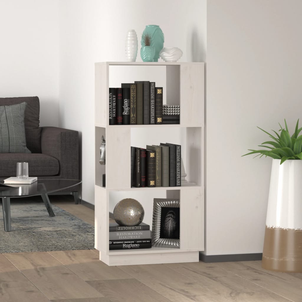 Bokhylla/Rumsavdelare 51X25X70 Cm Massiv Furu