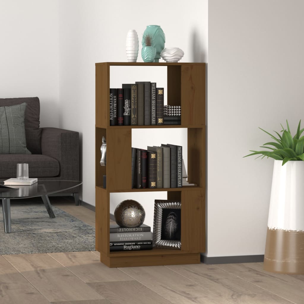 Bokhylla/Rumsavdelare 51X25X70 Cm Massiv Furu