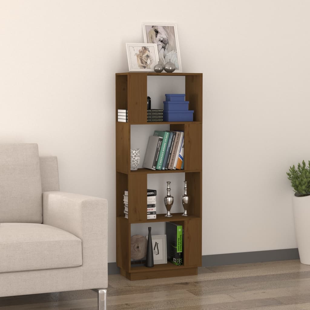 Bokhylla/Rumsavdelare 51X25X132 Cm Massiv Furu