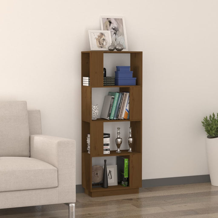 Bokhylla/Rumsavdelare 51X25X132 Cm Massiv Furu