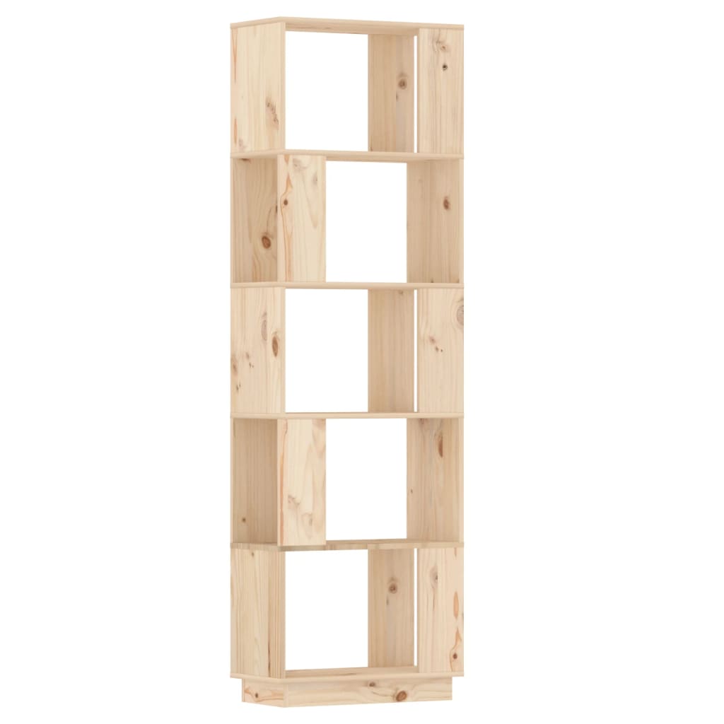 Bokhylla/Rumsavdelare 51X25X163,5 Cm Massiv Furu