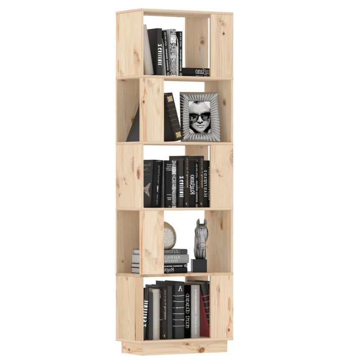 Bokhylla/Rumsavdelare 51X25X163,5 Cm Massiv Furu