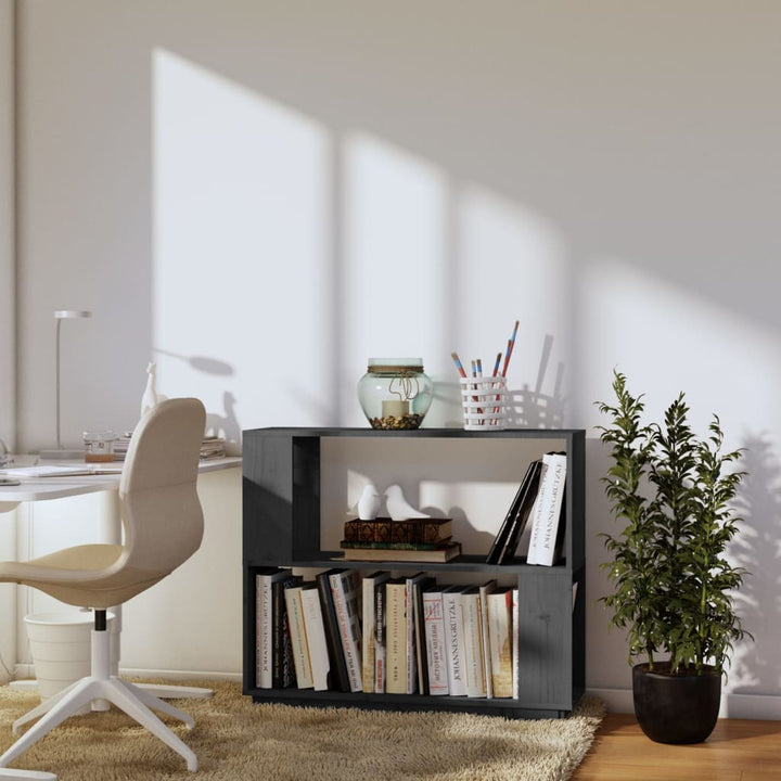 Bokhylla/Rumsavdelare 80X25X70 Cm Massiv Furu